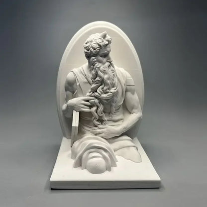 Moses Figure Sculpture  diffuser stone Sculpture Artwork Plaster Statue Statue Art Sculpture Home LivingDecorationBirthdayGifts