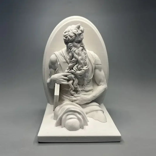 Moses Figure Sculpture  diffuser stone Sculpture Artwork Plaster Statue Statue Art Sculpture Home LivingDecorationBirthdayGifts