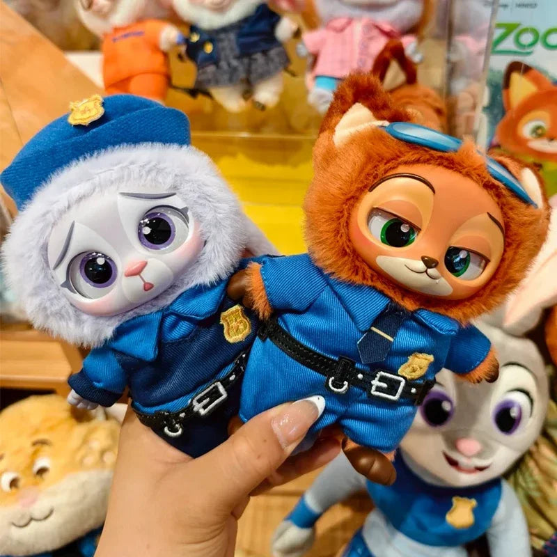 Zootopia Series Blind Box Cute Judy Nick Vinyl Plush Pendant Surprise Box Bellwether Anime Doll Keychain Mystery Box Toy