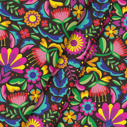 Mexico Dia De Muertos Tablecloth Fiesta Party Decor Mexican Day of The Dead Table Cloth Dining Table Decor Halloween Decorations