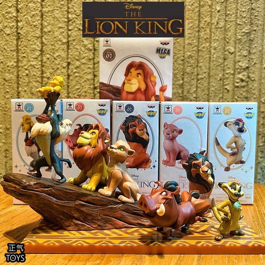 Disney WCF Original Der König Der Löwen Klassische Kawaii Anime Simba Tiomon Pumbaa Figur Statue Modell Sammlung Dekoration Spielzeug Geschenke