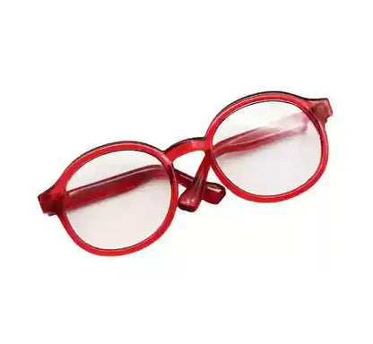 New Hot 17cm Lafufu Glasses 6.5cm Transparent Plastic Glasses For 15/17cm  For Lafufu0 Doll Sunglasses In Stock