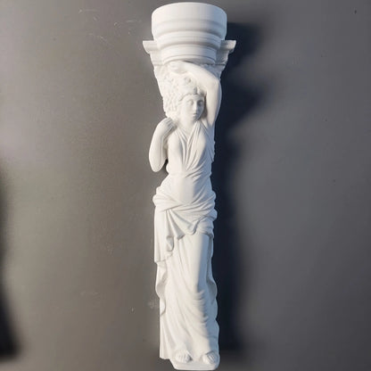 Roman Column Art Gypsum Portrait Sketch Statue Ornaments Plaster Figure Desktop Decor Modern Decoration Living Room Home Luxury
