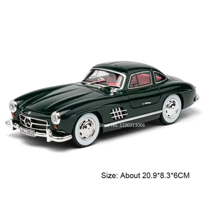 1:24 GLE350 300SL Alloy Cars Models Toys Diecasts Miniature Vehicles Model with Sound Light Pull Back SUV Models for Kids Gifts