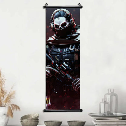 HD Hanging Scroll Call Of Duty Painting Modern Wall Artwork Simon Riley Picture Print Canvas Game Poster Home Decor Living Room