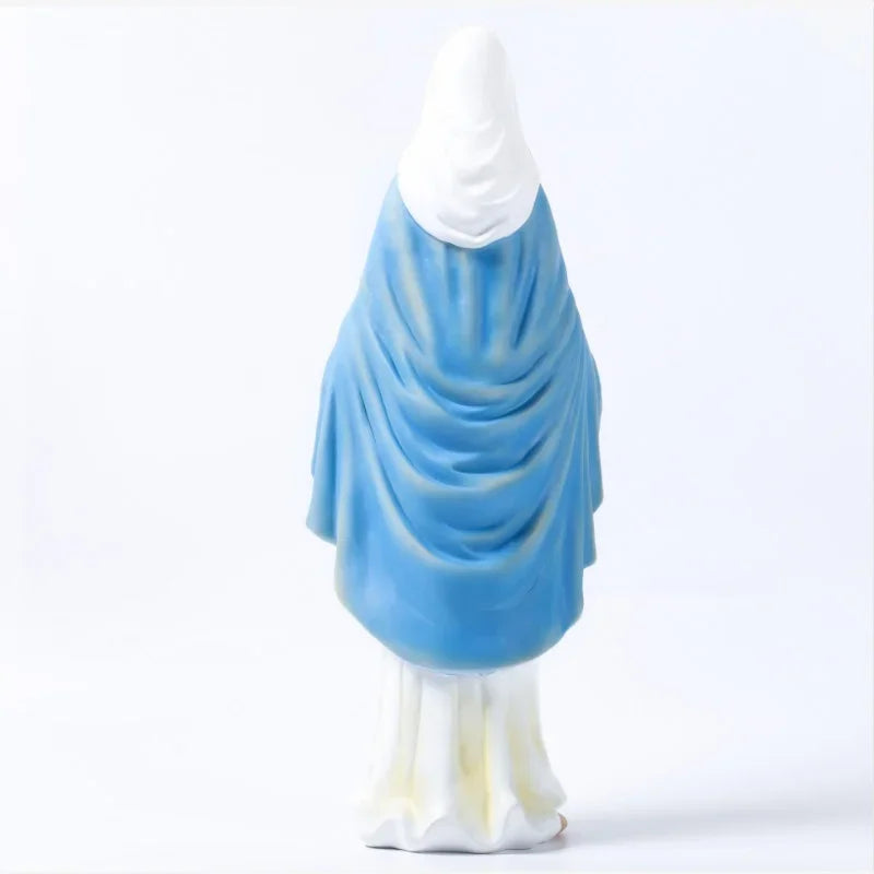 30cm/45cm Christian Virgin Our Lady Resin Statue Icon Catholic Figurine Family Home Decoration Gifts