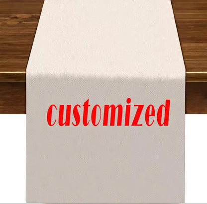 Custom Linen table runners