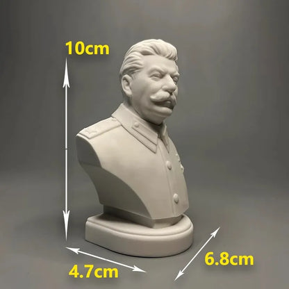 Stalin Model Plaster Figure Sculpture Art Decoration Ornaments Interior Art Living Room Figurines Desktop Decor Statue Modern