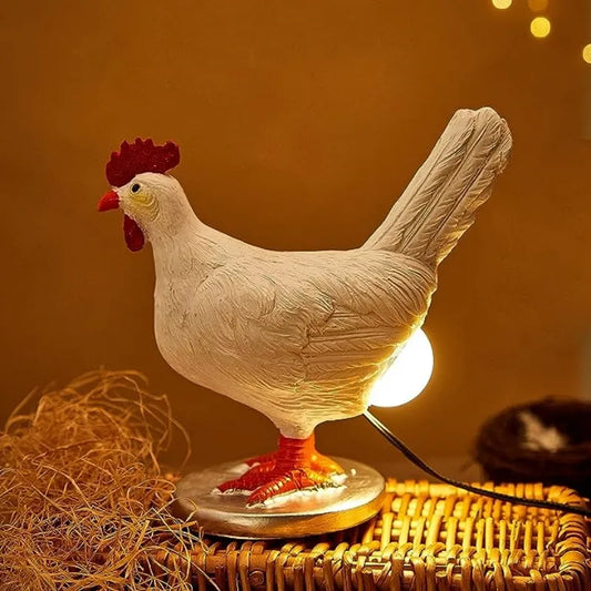Decorative Night Lights Simulated Animal Funny Easter Home Decor Party Carnival Chicken Lamp Chick Night Light Ornaments