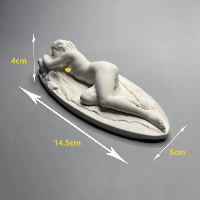 Nordic Ins Rome Retro Beauty Statue Elegant Modern Home Living Room Gypsum Statue Desktop Ornaments Gifts Bedroom Decoration