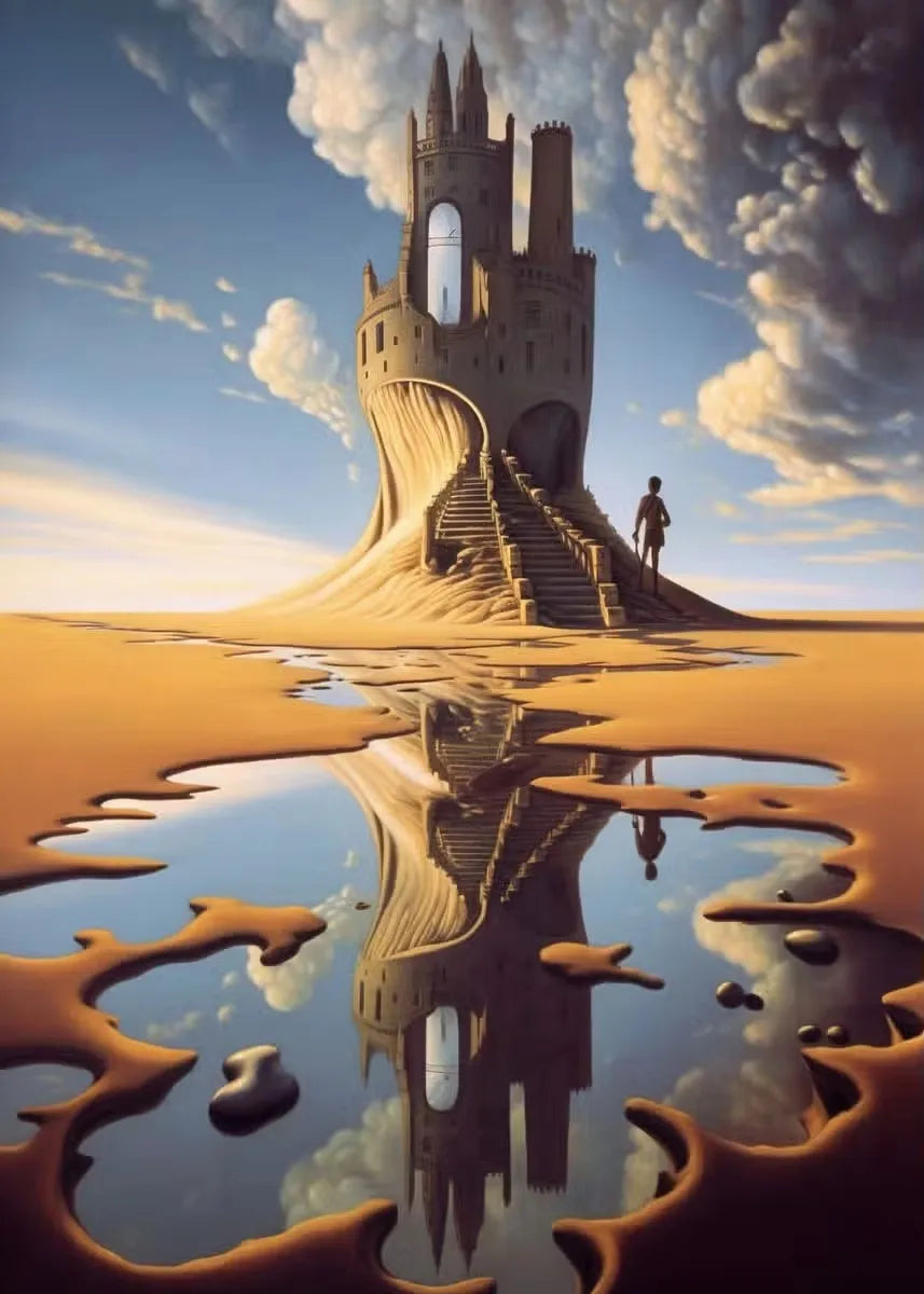 Surrealism Salvador Dali Posters and Prints Wall Art Canvas Painting Abstract Picture for Living Room Home Decoration Cuadros