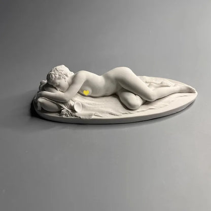 Nordic Ins Rome Retro Beauty Statue Elegant Modern Home Living Room Gypsum Statue Desktop Ornaments Gifts Bedroom Decoration