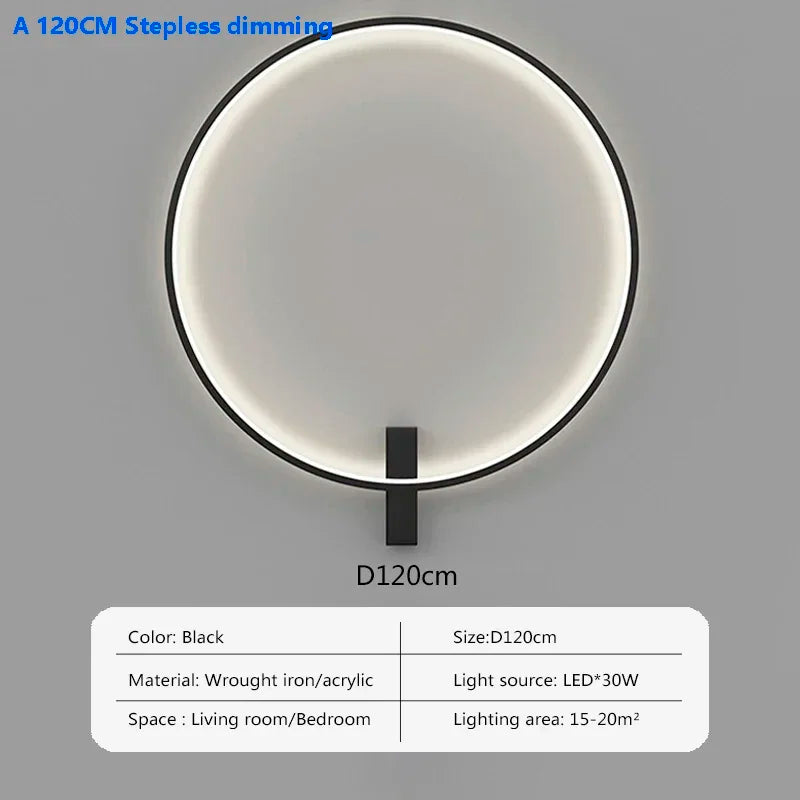 Modern LED Wall Lamps Luxury wall Sconce 80/100/120cm Home Decor For Bedroom Bedside Stairs Living Room Background Lighting