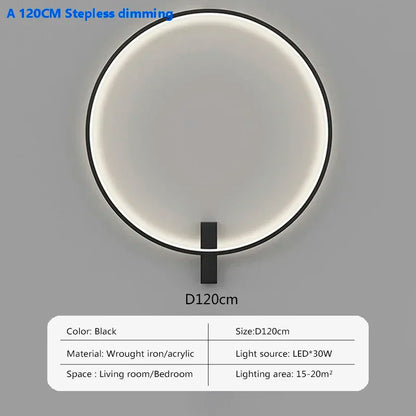 Modern LED Wall Lamps Luxury wall Sconce 80/100/120cm Home Decor For Bedroom Bedside Stairs Living Room Background Lighting