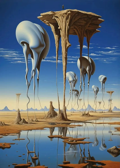 Surrealism Salvador Dali Posters and Prints Wall Art Canvas Painting Abstract Picture for Living Room Home Decoration Cuadros