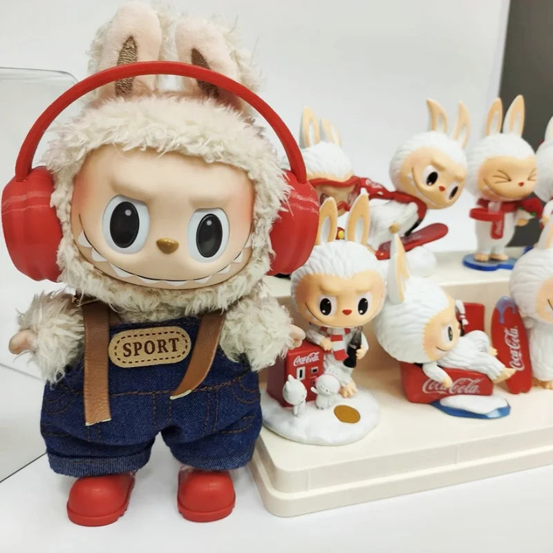 Lafufu Doll Cloth Replacement  Clothes Eyeglasses Overalls Shoes Headset for One Two Three Generations Accessories