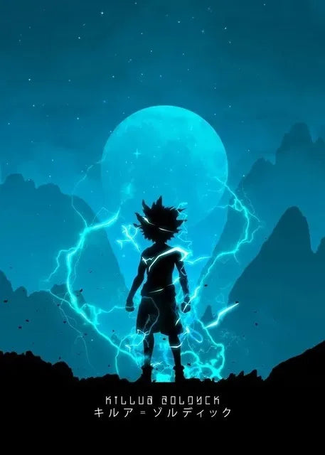 Anime Hunter X Hunter Poster Killua Zoldyck Kurapika Gon Freecss Hisoka Wall Decoration Canvas HD Painting Kawaii Room Decor