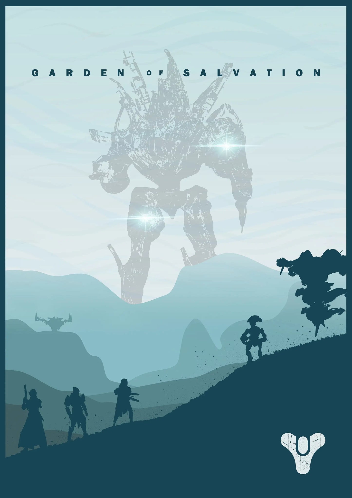 Destiny Raid Collection Video Game for Living Room Wall Art Decor Home Decoration Modern Design Retro Canvas Painting Posters