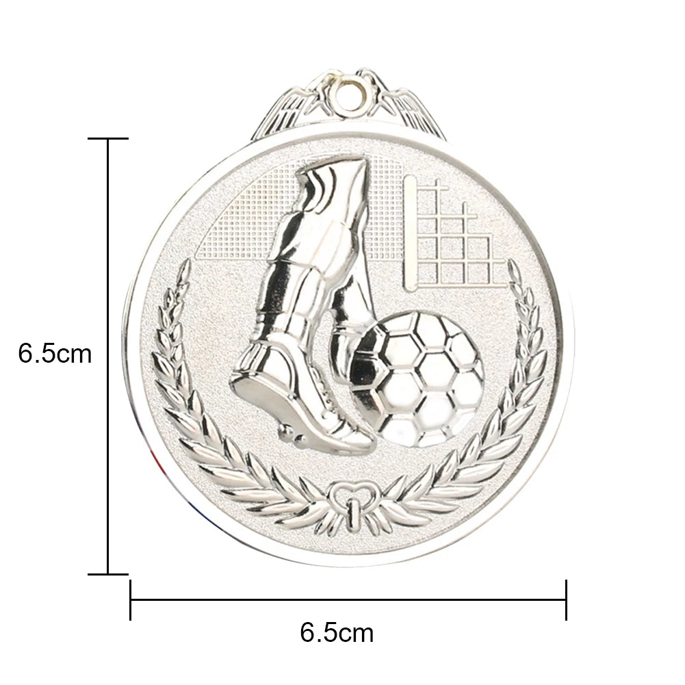 Sports Competition Awards Medals Wear-resistant Football Competition Medals Collection Gold Silver Bronze Souvenir Gift