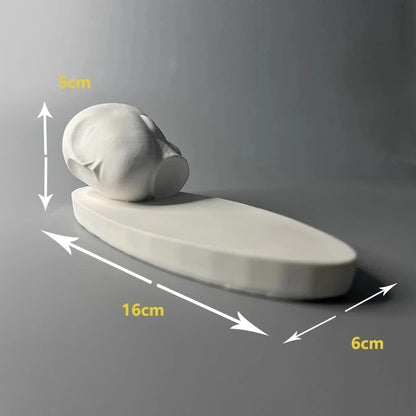 Sleeping Muse Museum Replica Model Simple Art Gypsum Sculpture Creative Ornaments Modern Simple Decorative Crafts Decor Statue