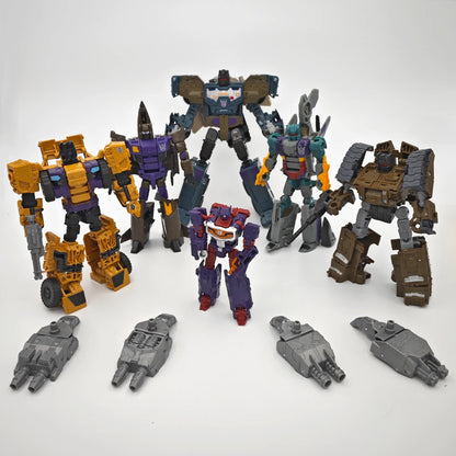 6 IN 1 Bruticus Transformation Robot Toys HZX IDW ONE NO BOX Sets  Action Figure KO 6in1