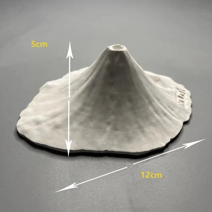 Japanese-Style Minimalist Modern Sculpture of Mount Fuji Creative Desktop Art Miniature Ornaments Birthday Gifts Art Statue