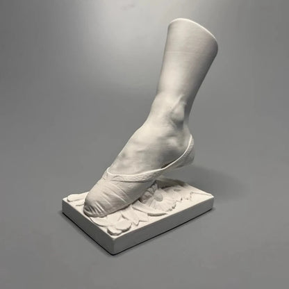 Paris Museum Dancer's Right Foot Plaster Sculpture Home Living Room Gypsum Ornaments Art Statue Modern Simple Desktop Ornaments