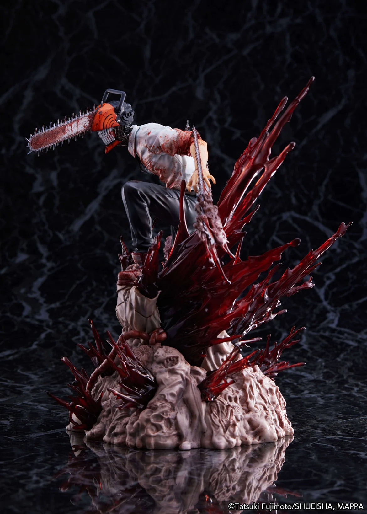 29cm Chainsaw Man Anime Figure Denji Action Figure Pvc Statue Chainsawman Figurine Model Collection Doll Decoration Toy Gift