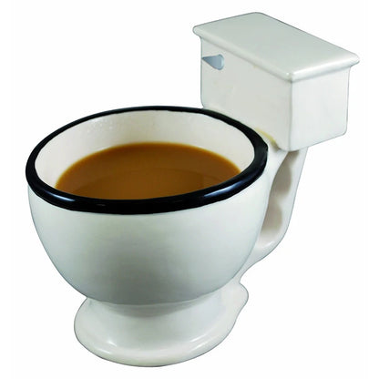 1Pc 300ml Parodie Poo Wc Tasse Kreative Seltsame Keramik Becher Neuheit Modellierung Trick Kaffeetassen
