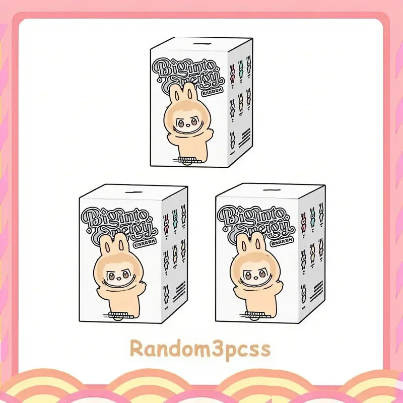 New For labub The Monsters Blind Box Exciting Macarons V3 Big Energy Vinyl Toy Have A Seat Cute Figure Collection Birthday Gifts