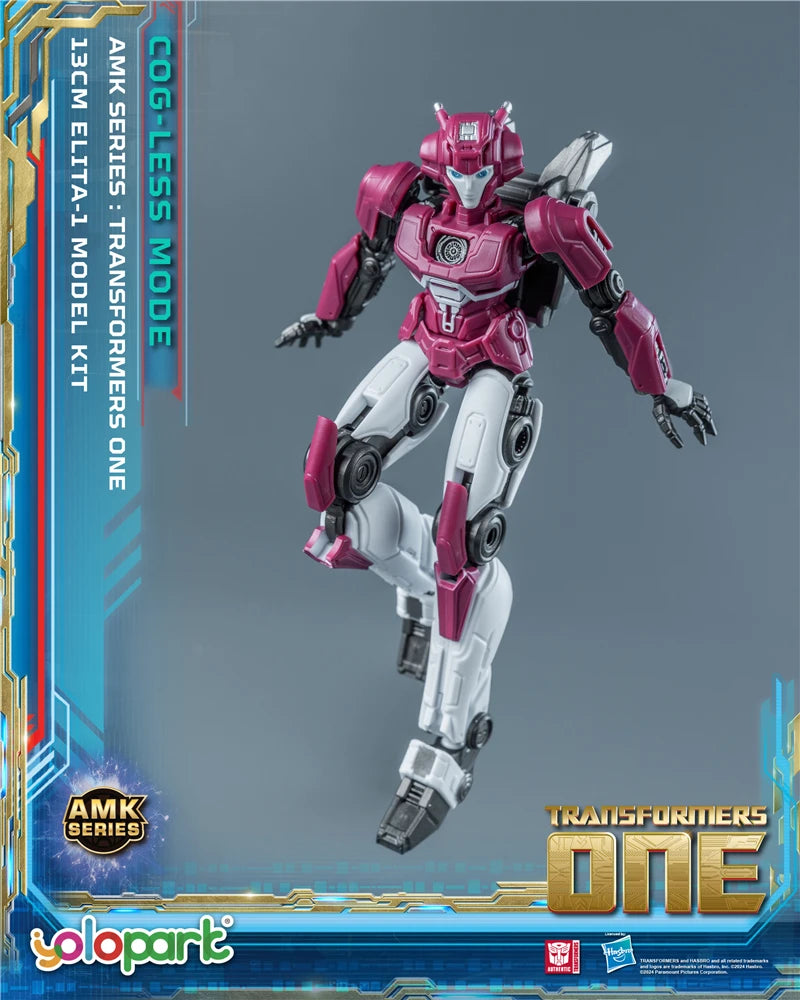 Yolopark Transformers One Toys ELITA-1  ELITA ONE Cog-less 13CM Model Kit Transformers Action Figures Toys