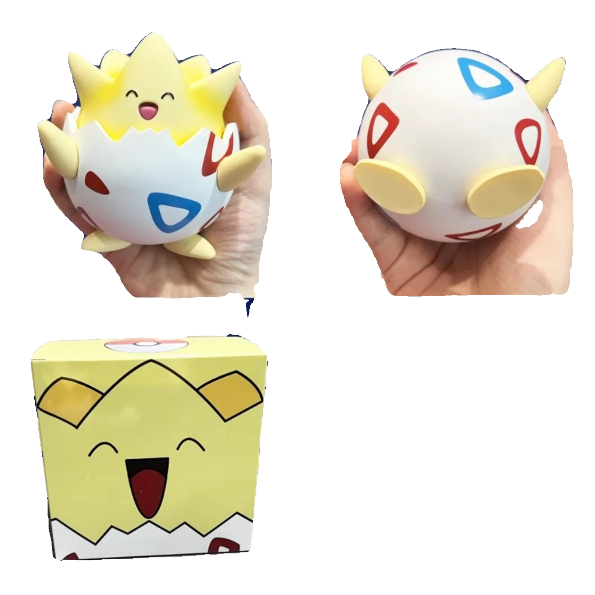 Anime Pokemon Togepi Figure GK Q Version Kawaii Cute Statue Pvc Action Figurine Collectible Model Toy Gift