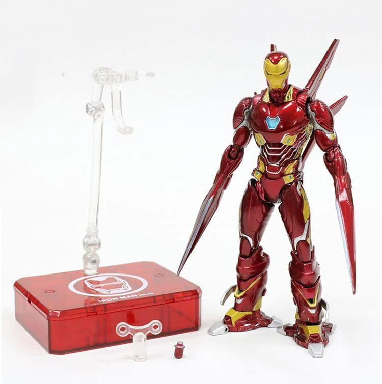 Marvel Iron Man MK50 Action Figure SHFiguarts SHF Avengers Marvel legend Nano Metal Tony Stark Model Toys Collection Doll Gift