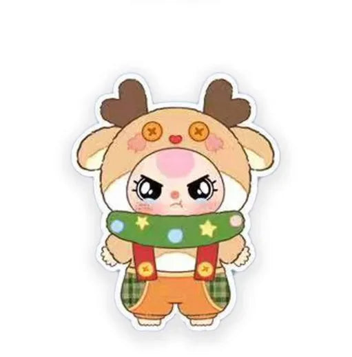 Original Baby Three 400% Christmas Limited Style Vinyl Doll Kawaii Doll Character Big Baby Collection Blind Box Cute Toys Gifts