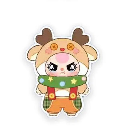 Original Baby Three 400% Christmas Limited Style Vinyl Doll Kawaii Doll Character Big Baby Collection Blind Box Cute Toys Gifts