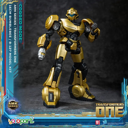 Yolopark Transformers One Toys Bumblebee B-127  Cogged Mode 16CM Model Kit Transformers Action Figures Toys