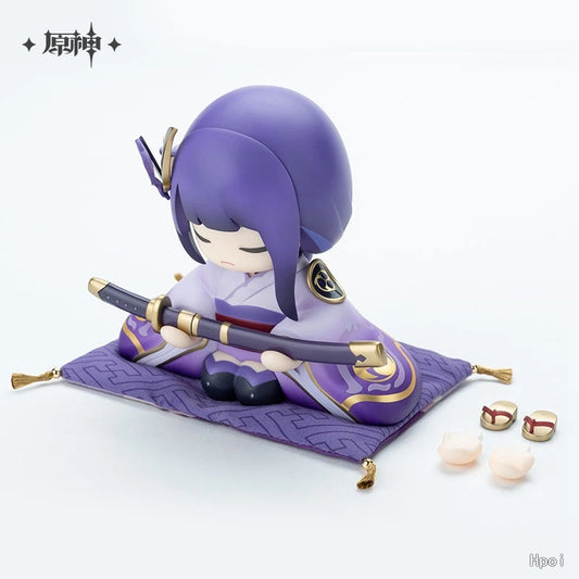 10CM Genshin Impact Beelzebul Xiao Klee Anime Figure Cute Doll Sitting Model PVC Game Series Collection Sculpture Ornament