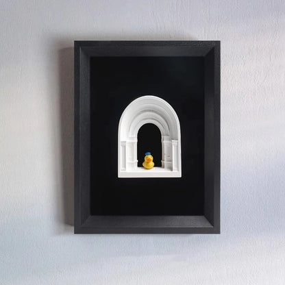 Nordic Ins Architectural Plaster Sculpture Art Luxury Niche Three-Dimensional Modern Simple Desktop Ornament Decorative Painting
