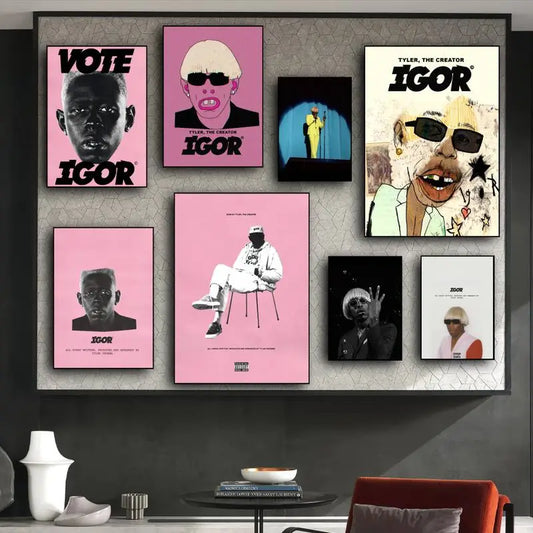 Tyler The Creator IGOR POSTER Prints Wall Pictures Living Room Home Decoration Small