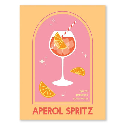 Matisse Juice Fruit Pink Orange Poster Cute Bohemian Art Heart Wall Art Flower Market Fashion Gallery Wall Bedroom Decoration