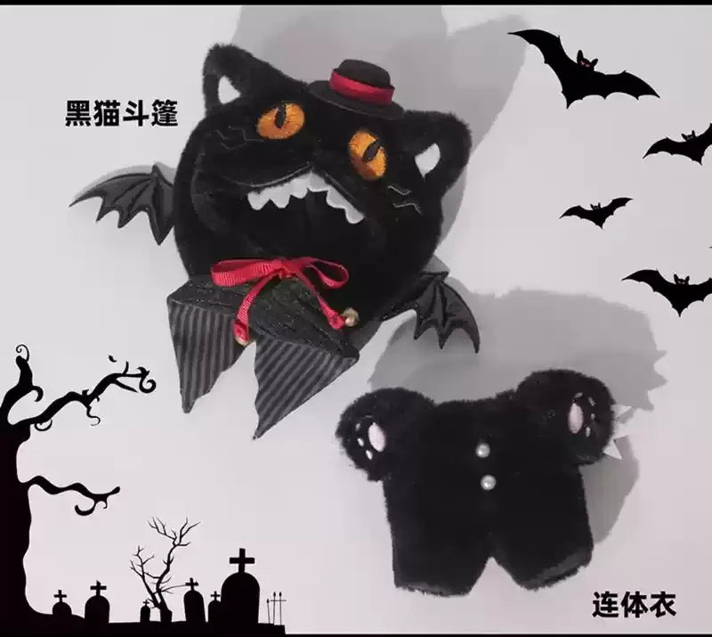 New 17cm Lafufu Doll V1 V2 V3 Lafufu Fashion Witch Clothes Witches And Black Meow Cloak Halloween Costume Series Dress Up Clothe