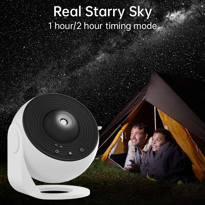 Nachtlicht Galaxy Projektor Sternenhimmel Projektor 360° drehbar Planetarium Lampe für Kinder Schlafzimmer Valentinstag Geschenk Hochzeit Deko