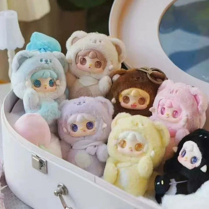New Yooki V4 Take A Bite Of Bear Series Blind Box Vinyl Doll Gift Dolls Bag Pendant Mystery Box Surprise Girl Christmas Present