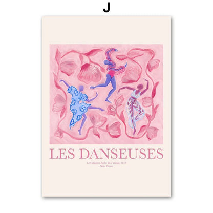 Women's Statue Unicorn Clothes Food Abstract Wall Art Canvas Oil Painting Posters And Prints Wall Pictures For Living Room Decor