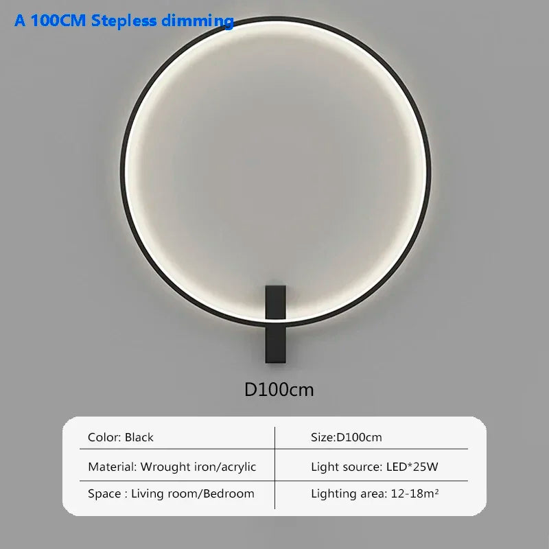 Modern LED Wall Lamps Luxury wall Sconce 80/100/120cm Home Decor For Bedroom Bedside Stairs Living Room Background Lighting