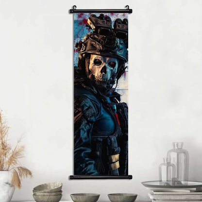 HD Hanging Scroll Call Of Duty Painting Modern Wall Artwork Simon Riley Picture Print Canvas Game Poster Home Decor Living Room