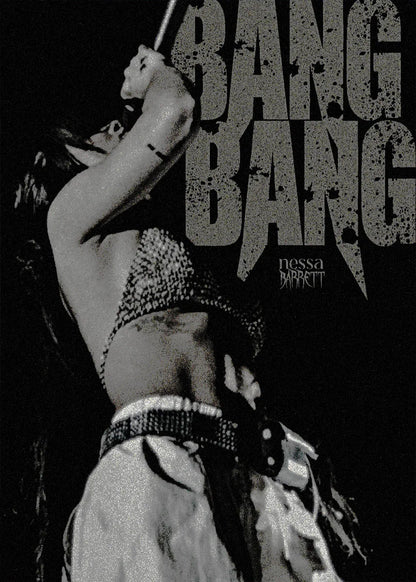 Retro Nessa Barrett Singer Young Forever Tour 2023 Poster Canvas Painting Music Wall Art HD Pictures Room Home Decor Fans Gift