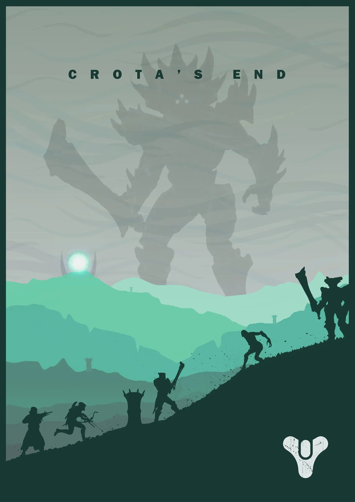 Destiny Raid Collection Video Game for Living Room Wall Art Decor Home Decoration Modern Design Retro Canvas Painting Posters