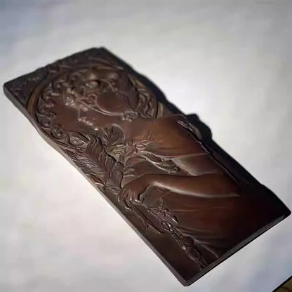 European Decorative Ornament Synthetic Stone Crafts Desk Ornament Home Relief Study Room Statue Collectible Modern Art Sculpture