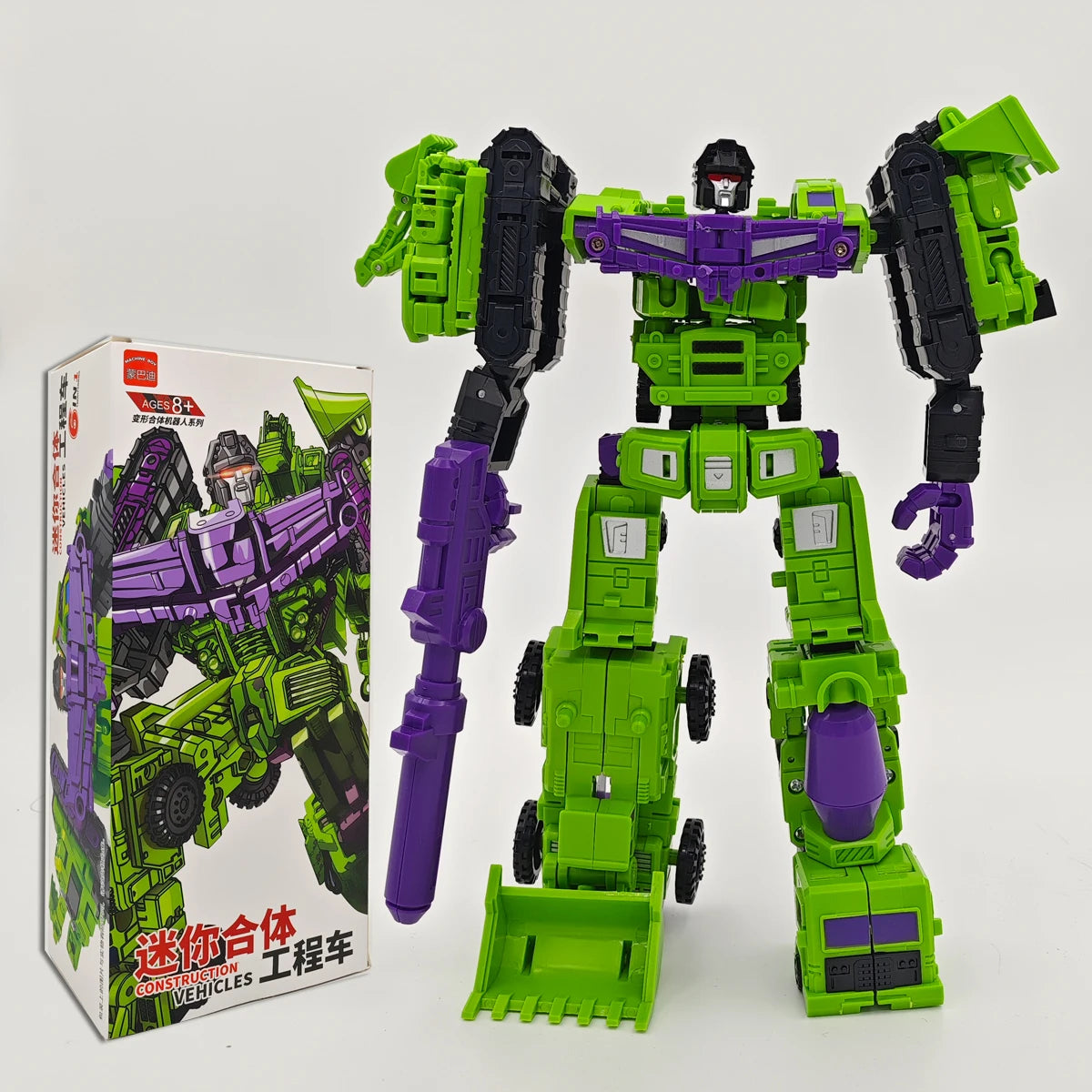 Transformation 6 in 1 Model MINI Devastator 21CM Action Figure Robot Plastic Toys BEST Gift Child Kid
